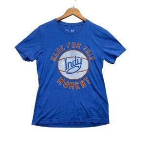 Men's Indy Hoosiers Basketball Made For This Pacers Short Sleeve T-shirt Blue M